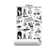 Load image into Gallery viewer, P&B Stickers Teen Peel & Stick Wallpaper N014185