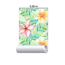 Load image into Gallery viewer, Floral Watercolor Leaves Peel & Stick Wallpaper N014192