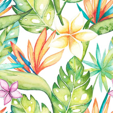 Load image into Gallery viewer, Floral Watercolor Leaves Peel & Stick Wallpaper N014193