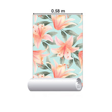 Load image into Gallery viewer, Watercolor Floral Peel & Stick Wallpaper N014205