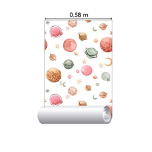 Load image into Gallery viewer, Watercolor Universe Peel & Stick Wallpaper N014208