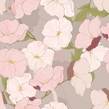 Load image into Gallery viewer, Floral Soft Peel & Stick Wallpaper N014212