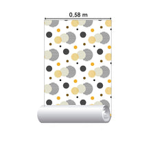 Load image into Gallery viewer, Geometric Dots Peel & Stick Wallpaper N015057