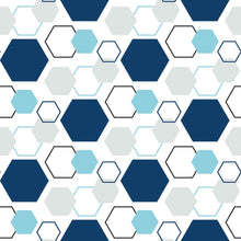 Load image into Gallery viewer, Geometric Hive Peel & Stick Wallpaper N015058
