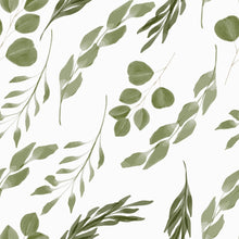 Load image into Gallery viewer, Watercolor Leaves Peel & Stick Wallpaper N015072
