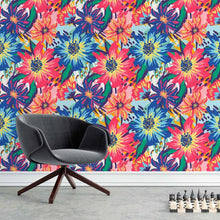 Load image into Gallery viewer, Floral Maxi Colorful Peel & Stick Wallpaper N015095
