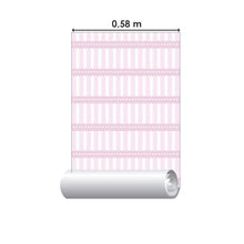 Load image into Gallery viewer, Pink Striped Peel & Stick Wallpaper N015110