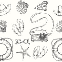 Load image into Gallery viewer, Vacations To Color Peel & Stick Wallpaper N015130
