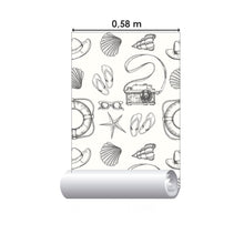 Load image into Gallery viewer, Vacations To Color Peel & Stick Wallpaper N015130