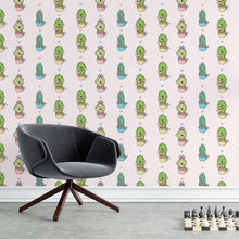 Load image into Gallery viewer, Cactus Plants Peel & Stick Wallpaper N015132
