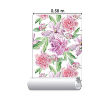 Load image into Gallery viewer, Watercolor Floral Peel & Stick Wallpaper N015133
