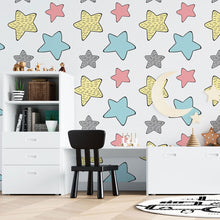 Load image into Gallery viewer, Little Stars Peel & Stick Wallpaper N015140