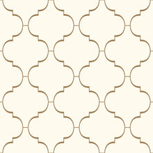 Load image into Gallery viewer, Grid Moroccan Peel & Stick Wallpaper N015146