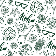 Load image into Gallery viewer, Teen Aloha Vacations Peel & Stick Wallpaper N015161