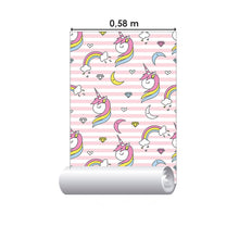 Load image into Gallery viewer, Childlike Unicorns Peel & Stick Wallpaper N015191