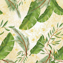 Load image into Gallery viewer, Tropical Leaves Peel & Stick Wallpaper N015199
