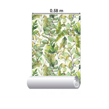 Load image into Gallery viewer, Watercolor Leaves Peel & Stick Wallpaper N015201
