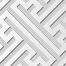 Load image into Gallery viewer, Maze Geometric Peel & Stick Wallpaper N015208