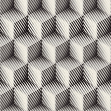 Load image into Gallery viewer, Geometric Cubes Peel & Stick Wallpaper N016005