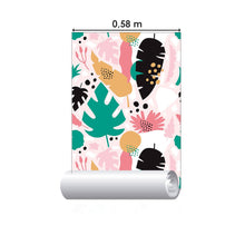 Load image into Gallery viewer, Leaves Colorful Peel & Stick Wallpaper N016036
