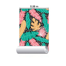 Load image into Gallery viewer, Abstract Leaves Peel & Stick Wallpaper N016037