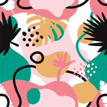 Load image into Gallery viewer, Abstract Leaves Peel & Stick Wallpaper N016039