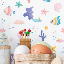 Load image into Gallery viewer, Childlike Seabed Peel & Stick Wallpaper N016054