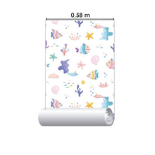 Load image into Gallery viewer, Childlike Seabed Peel & Stick Wallpaper N016054