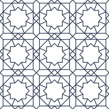 Load image into Gallery viewer, Geometric Art Deco Peel & Stick Wallpaper N016060