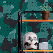 Load image into Gallery viewer, Military Camouflage Peel & Stick Wallpaper N016074