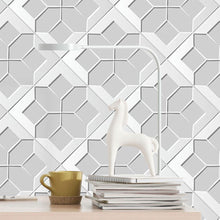 Load image into Gallery viewer, Geometric Peel & Stick Wallpaper N016081