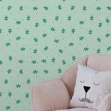 Load image into Gallery viewer, Minimalist Leaves Peel & Stick Wallpaper N017023