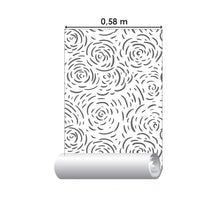 Load image into Gallery viewer, Abstract Floral Peel & Stick Wallpaper N017046