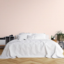 Load image into Gallery viewer, Pink Polka Dots Peel & Stick Wallpaper N04004