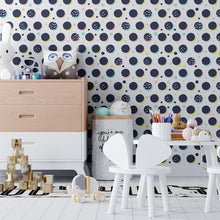 Load image into Gallery viewer, Colorful Bubbles Peel & Stick Wallpaper N04012