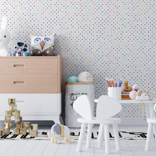 Load image into Gallery viewer, Colorful Polka Dots Peel & Stick Wallpaper N04013