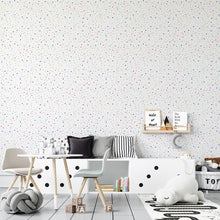 Load image into Gallery viewer, Colorful Polka Dots Peel & Stick Wallpaper N04047