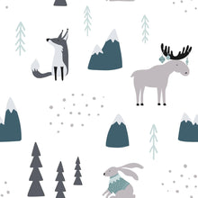 Load image into Gallery viewer, Winter Peel & Stick Wallpaper N04090