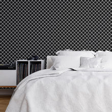 Load image into Gallery viewer, Plaid W&B Peel & Stick Wallpaper N04117