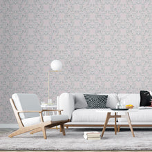 Load image into Gallery viewer, Damask Pink Peel & Stick Wallpaper N04146