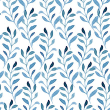 Load image into Gallery viewer, Tropical Watercolor Leaves Peel & Stick Wallpaper N04172