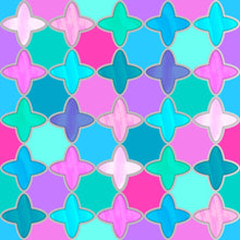 Load image into Gallery viewer, Colorful Retro Peel & Stick Wallpaper N04196