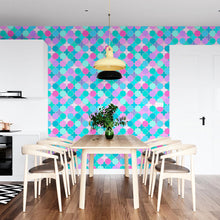 Load image into Gallery viewer, Colorful Retro Peel & Stick Wallpaper N04196