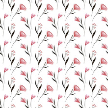 Load image into Gallery viewer, Pink Flowers Peel & Stick Wallpaper N04200