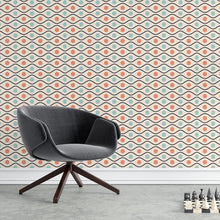 Load image into Gallery viewer, Geometric Retro Peel & Stick Wallpaper N04212