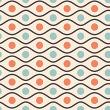 Load image into Gallery viewer, Geometric Retro Peel & Stick Wallpaper N04212