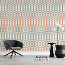 Load image into Gallery viewer, Geometric Retro Peel & Stick Wallpaper N04212