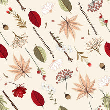 Load image into Gallery viewer, Flowers Leaves Peel & Stick Wallpaper N04231