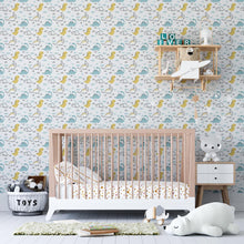 Load image into Gallery viewer, Dinosaurs Little Peel & Stick Wallpaper N04238