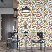 Load image into Gallery viewer, Mediterranean Spices Peel & Stick Wallpaper N04243